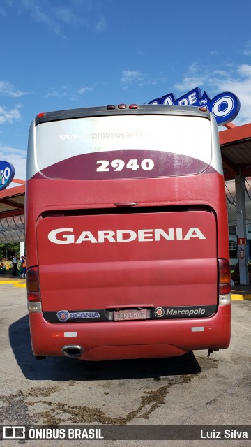Expresso Gardenia 2940 na cidade de Ribeirão Vermelho, Minas Gerais, Brasil, por Luiz Silva. Número da foto: #7543211.