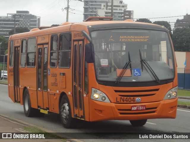 Araucária Transportes Coletivos LN404 na cidade de Curitiba, Paraná, Brasil, por Luis Daniel Dos Santos. ID da foto: 7542787.