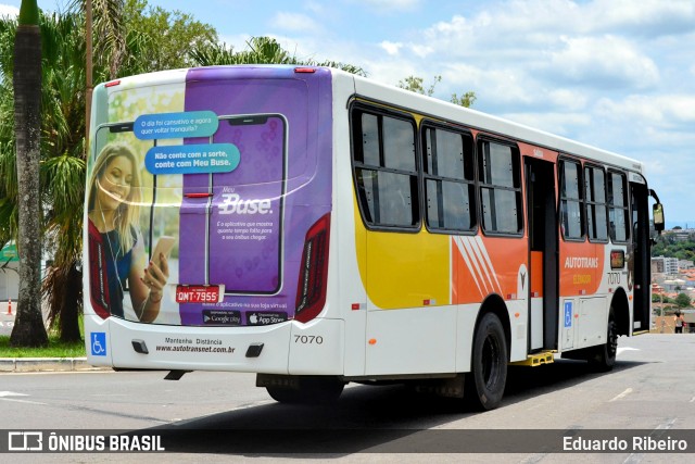Autotrans > Turilessa 7070 na cidade de Varginha, Minas Gerais, Brasil, por Eduardo Ribeiro. Número da foto: #7543646.