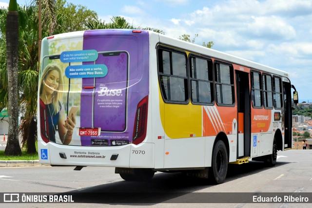 Autotrans > Turilessa 7070 na cidade de Varginha, Minas Gerais, Brasil, por Eduardo Ribeiro. ID da foto: 7543646.