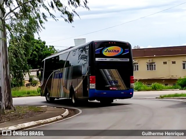 Viação Juína 1600 na cidade de Cuiabá, Mato Grosso, Brasil, por Guilherme Henrique. ID da foto: 7545437.