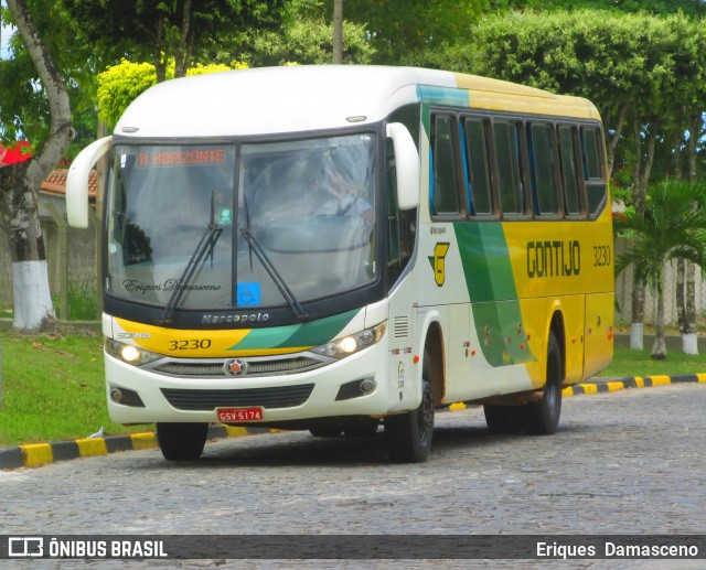Empresa Gontijo de Transportes 3230 na cidade de Eunápolis, Bahia, Brasil, por Eriques  Damasceno. Número da foto: #7545308.