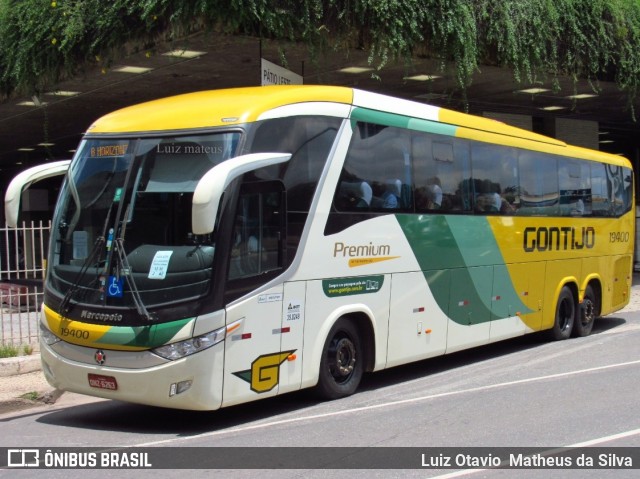 Empresa Gontijo de Transportes 19400 na cidade de Belo Horizonte, Minas Gerais, Brasil, por Luiz Otavio Matheus da Silva. Número da foto: #7545734.