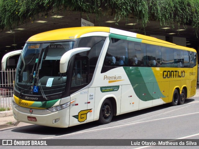 Empresa Gontijo de Transportes 19400 na cidade de Belo Horizonte, Minas Gerais, Brasil, por Luiz Otavio Matheus da Silva. ID da foto: 7545734.