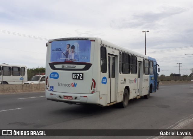 Santa Zita Transportes Coletivos 21199 na cidade de Vila Velha, Espírito Santo, Brasil, por Gabriel Lavnis. ID da foto: 7544027.