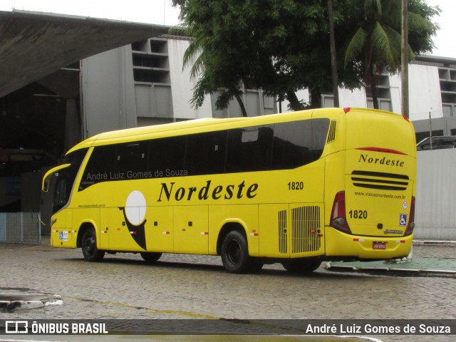 Viação Nordeste 1820 na cidade de Fortaleza, Ceará, Brasil, por André Luiz Gomes de Souza. Número da foto: #7546285.