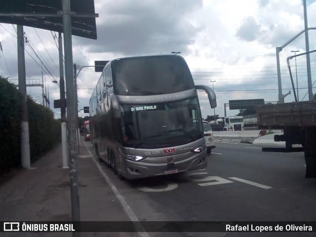 Auto Viação 1001 108.1129 na cidade de São Paulo, São Paulo, Brasil, por Rafael Lopes de Oliveira. Número da foto: #7545250.