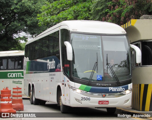 Planalto Transportes 2506 na cidade de São Paulo, São Paulo, Brasil, por Rodrigo  Aparecido. Número da foto: #7544806.
