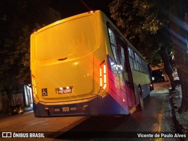 Trancid - Transporte Cidade de Divinópolis 109 na cidade de Divinópolis, Minas Gerais, Brasil, por Vicente de Paulo Alves. ID da foto: 7544145.