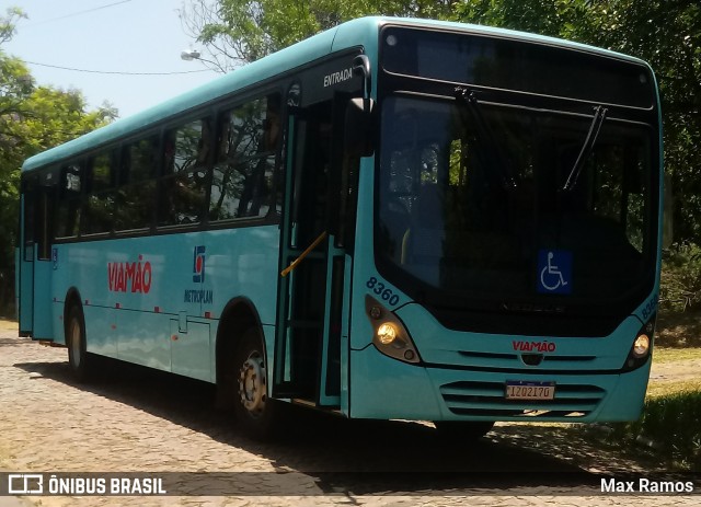 Empresa de Transporte Coletivo Viamão 8360 na cidade de Viamão, Rio Grande do Sul, Brasil, por Max Ramos. Número da foto: #7548551.
