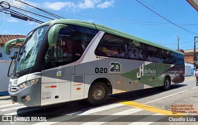 JH de Paula Transporte e Turismo RJ 515.009 na cidade de Angra dos Reis, Rio de Janeiro, Brasil, por Claudio Luiz. Número da foto: #7548211.