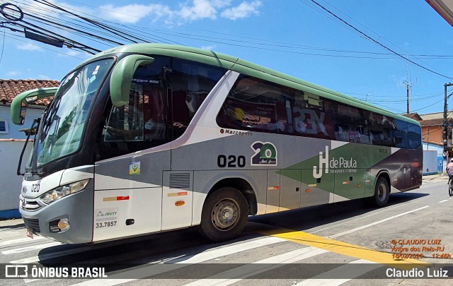 JH de Paula Transporte e Turismo RJ 515.009 na cidade de Angra dos Reis, Rio de Janeiro, Brasil, por Claudio Luiz. ID da foto: 7548211.