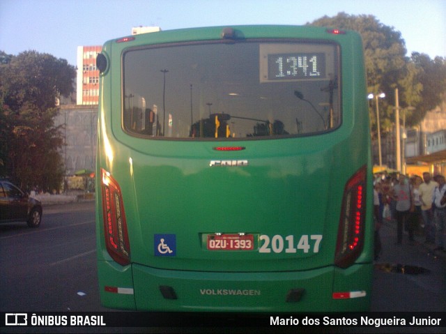 OT Trans - Ótima Salvador Transportes 20147 na cidade de Salvador, Bahia, Brasil, por Mario dos Santos Nogueira Junior. ID da foto: 7547071.