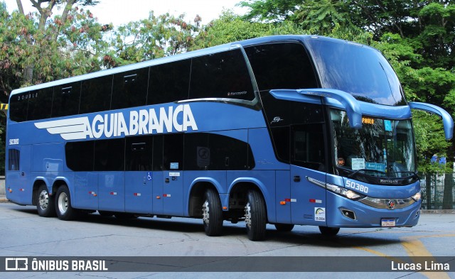 Viação Águia Branca 50380 na cidade de São Paulo, São Paulo, Brasil, por Lucas Lima. Número da foto: #7547828.