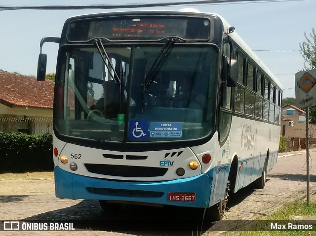 Empresa de Transporte Coletivo Viamão 562 na cidade de Viamão, Rio Grande do Sul, Brasil, por Max Ramos. ID da foto: 7548536.