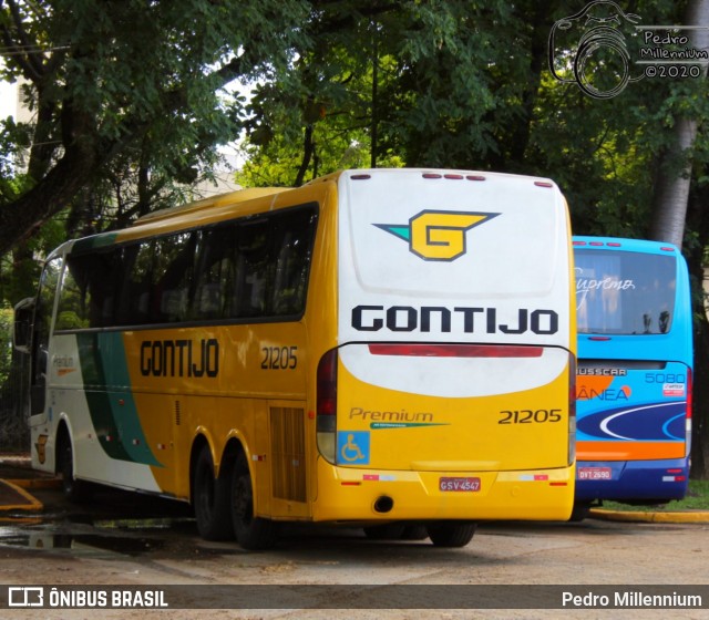 Empresa Gontijo de Transportes 21205 na cidade de São Paulo, São Paulo, Brasil, por Pedro Millennium. ID da foto: 7548369.