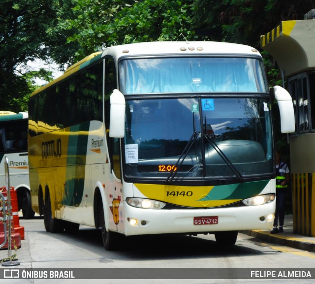 Empresa Gontijo de Transportes 14140 na cidade de São Paulo, São Paulo, Brasil, por FELIPE ALMEIDA. ID da foto: 7547130.