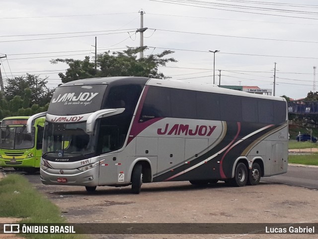Viação Jam Joy 7611 na cidade de Teresina, Piauí, Brasil, por Lucas Gabriel. Número da foto: #7547547.