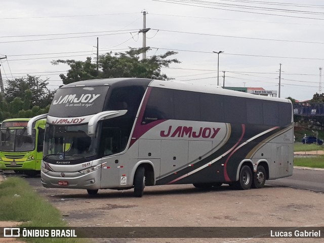 Viação Jam Joy 7611 na cidade de Teresina, Piauí, Brasil, por Lucas Gabriel. ID da foto: 7547547.