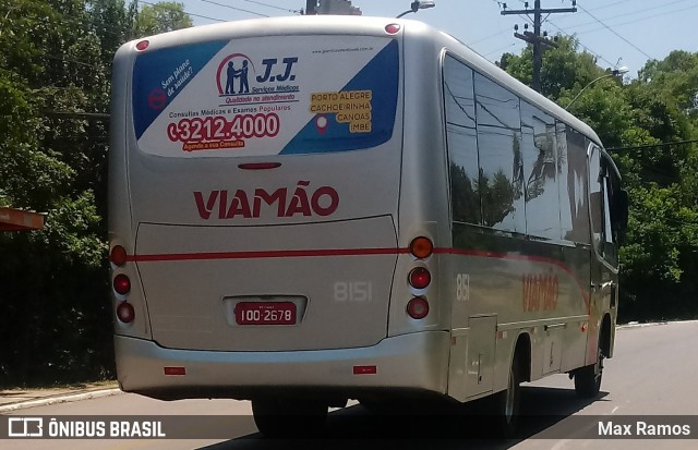 Empresa de Transporte Coletivo Viamão 8151 na cidade de Viamão, Rio Grande do Sul, Brasil, por Max Ramos. ID da foto: 7548553.