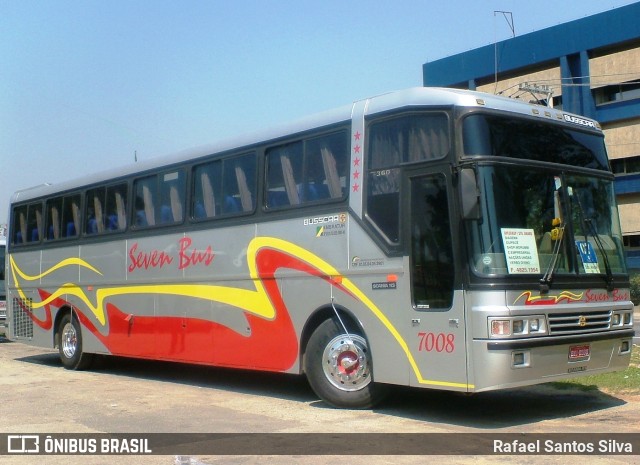 Seven Bus 7008 na cidade de São Paulo, São Paulo, Brasil, por Rafael Santos Silva. ID da foto: 7549764.