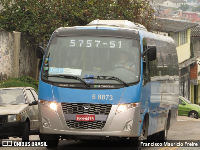 Cooper Líder > A2 Transportes 6 8873 na cidade de São Paulo, São Paulo, Brasil, por Francisco Mauricio Freire. ID da foto: 7547469.