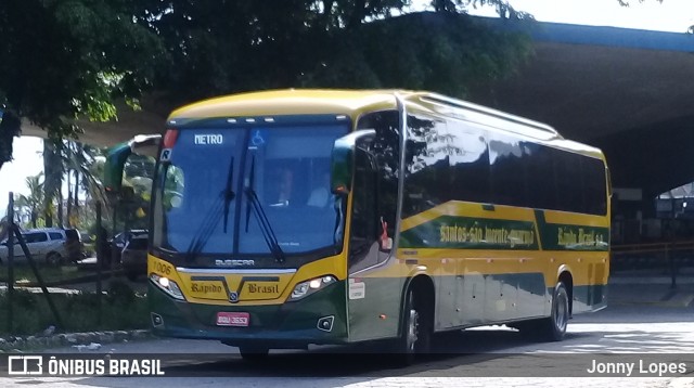 Viação Rápido Brasil 1006 na cidade de Guarujá, São Paulo, Brasil, por Jonny Lopes. ID da foto: 7550190.