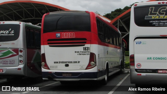 Breda Transportes e Serviços 1831 na cidade de Aparecida, São Paulo, Brasil, por Alex Ramos Ribeiro. Número da foto: #7552635.