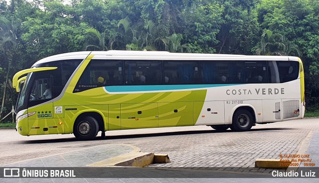 Costa Verde Transportes RJ 217.010 na cidade de Angra dos Reis, Rio de Janeiro, Brasil, por Claudio Luiz. ID da foto: 7551286.