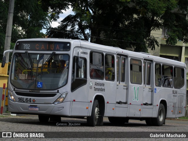 Viação Tamandaré 16L64 na cidade de Curitiba, Paraná, Brasil, por Gabriel Machado. Número da foto: #7552059.