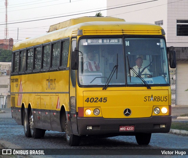 Viação Itapemirim 40245 na cidade de Caruaru, Pernambuco, Brasil, por Victor Hugo. ID da foto: 7550564.