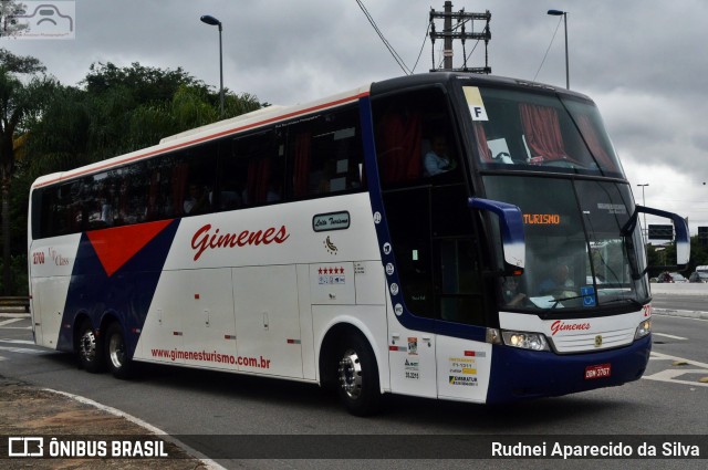 Gimenes Turismo 2700 na cidade de São Paulo, São Paulo, Brasil, por Rudnei Aparecido da Silva. Número da foto: #7552413.