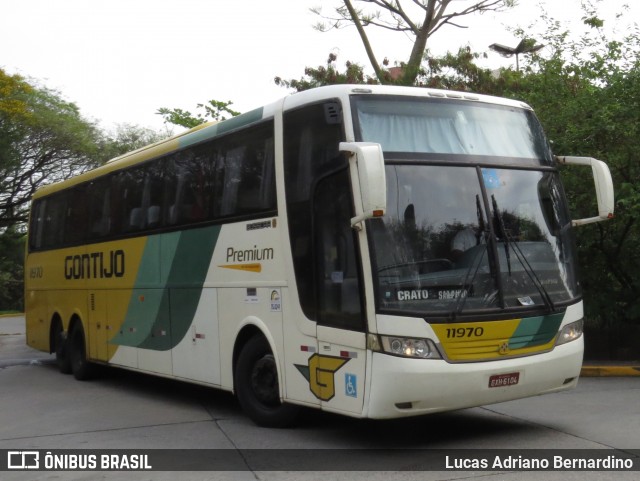 Empresa Gontijo de Transportes 11970 na cidade de São Paulo, São Paulo, Brasil, por Lucas Adriano Bernardino. ID da foto: 7552418.