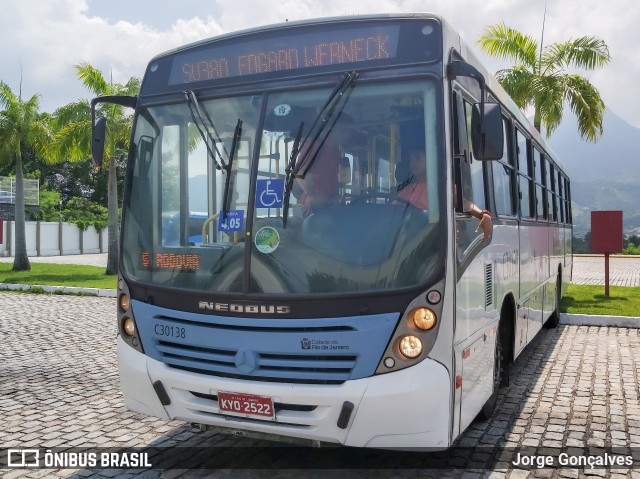 Transportes Futuro C30138 na cidade de Rio de Janeiro, Rio de Janeiro, Brasil, por Jorge Gonçalves. ID da foto: 7549980.