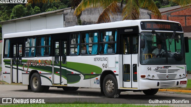 Viação Graciosa 94 na cidade de Guaratuba, Paraná, Brasil, por Guilherme Bomfim. ID da foto: 7551878.