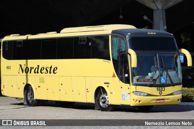 Viação Nordeste 1603 na cidade de Fortaleza, Ceará, Brasil, por Nemezio Lemos Neto. Número da foto: #7552601.