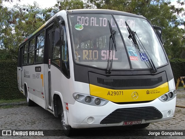 Empresa de Transportes Braso Lisboa A29071 na cidade de Rio de Janeiro, Rio de Janeiro, Brasil, por Jorge Gonçalves. ID da foto: 7552664.