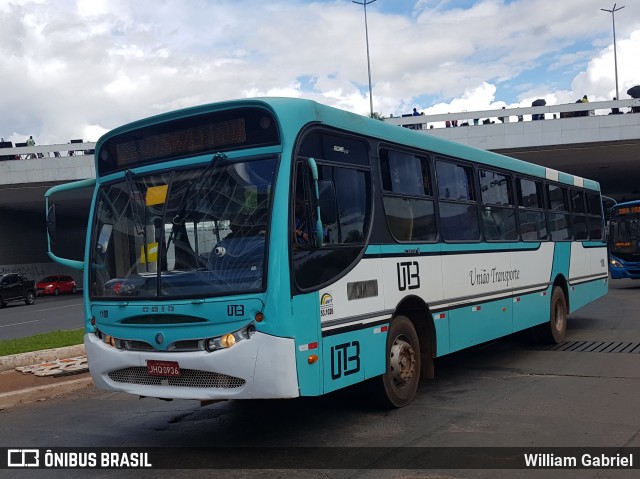 UTB - União Transporte Brasília 1100 na cidade de Brasília, Distrito Federal, Brasil, por William Gabriel. Número da foto: #7550556.
