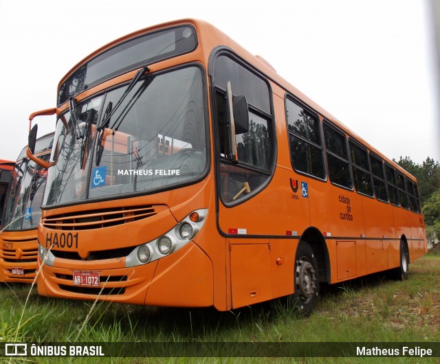 Auto Viação Redentor HA001 na cidade de Curitiba, Paraná, Brasil, por Matheus Felipe. ID da foto: 7551456.