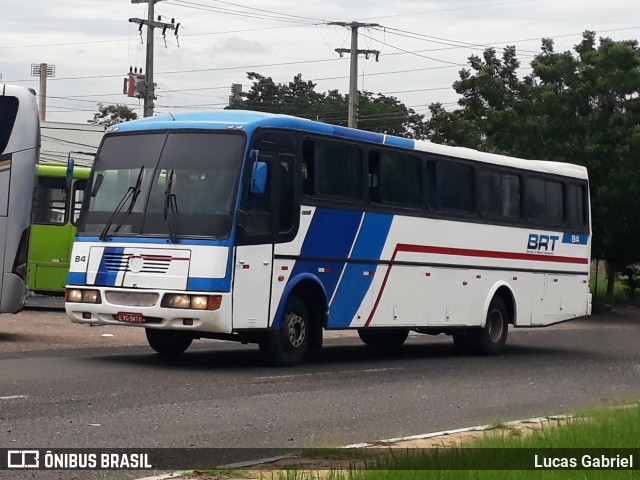 BRT - Barroso e Ribeiro Transportes 84 na cidade de Teresina, Piauí, Brasil, por Lucas Gabriel. ID da foto: 7550650.