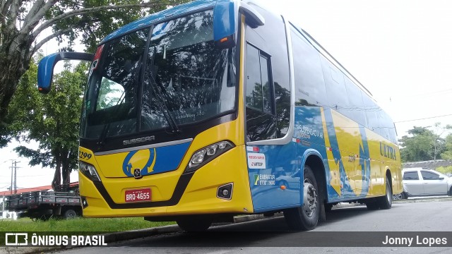 Viação Ultra 2299 na cidade de Guarujá, São Paulo, Brasil, por Jonny Lopes. Número da foto: #7555527.