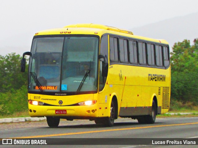 Viação Itapemirim 8559 na cidade de Jequié, Bahia, Brasil, por Lucas Freitas Viana. ID da foto: 7556037.