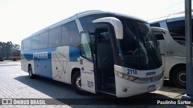 Fergramon Transportes 2110 na cidade de Araquari, Santa Catarina, Brasil, por Paulinho Sartor. ID da foto: 7555125.