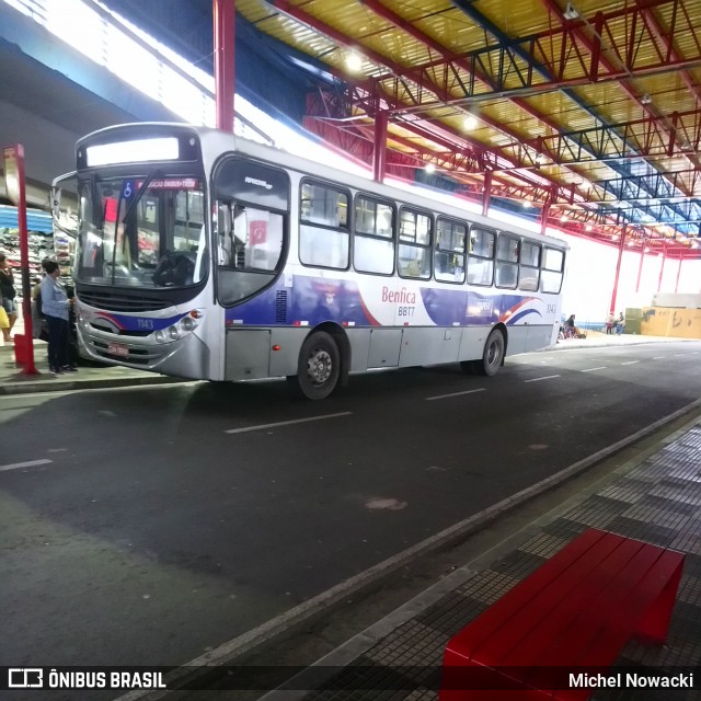 BBTT - Benfica Barueri Transporte e Turismo 1143 na cidade de Itapevi, São Paulo, Brasil, por Michel Nowacki. ID da foto: 7554934.