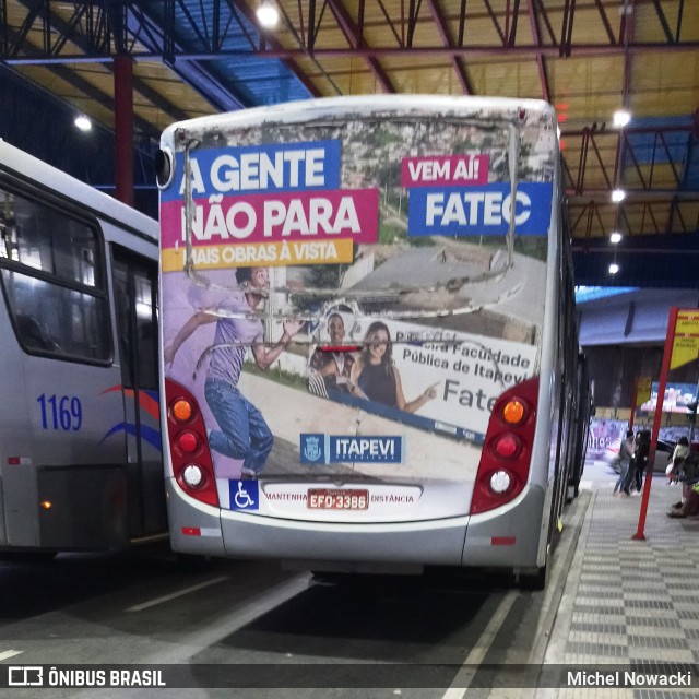 BBTT - Benfica Barueri Transporte e Turismo 1109 na cidade de Itapevi, São Paulo, Brasil, por Michel Nowacki. Número da foto: #7554961.