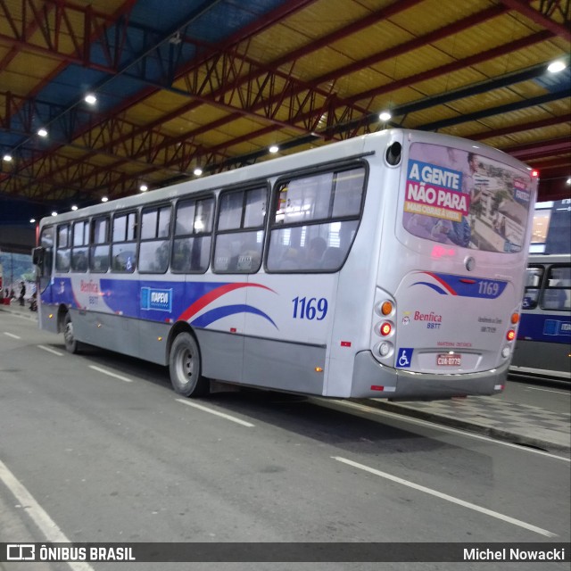 BBTT - Benfica Barueri Transporte e Turismo 1169 na cidade de Itapevi, São Paulo, Brasil, por Michel Nowacki. Número da foto: #7554946.