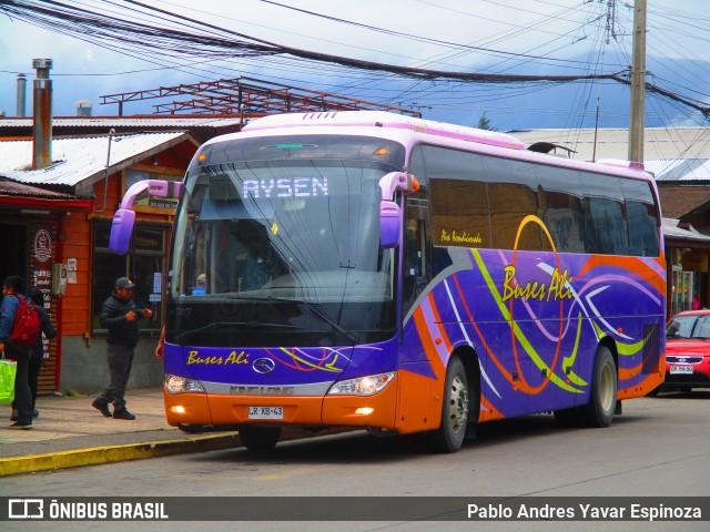 Buses Ali LRXB43 na cidade de Aysén, Aysén, Aysén del General Carlos Ibáñez del Campo, Chile, por Pablo Andres Yavar Espinoza. Número da foto: #7553362.