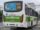 Viação Vera Cruz RJ 205.091 na cidade de Rio de Janeiro, Rio de Janeiro, Brasil, por Jorge Gonçalves. Número da foto: #7555945.