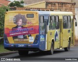 Transporte Urbano São Miguel 2491 na cidade de Uberlândia, Minas Gerais, Brasil, por Leandro Alves. Número da foto: #:id.