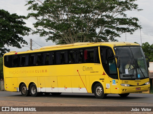 Viação Itapemirim 8869 na cidade de Demerval Lobão, Piauí, Brasil, por João Victor. ID da foto: 7557179.